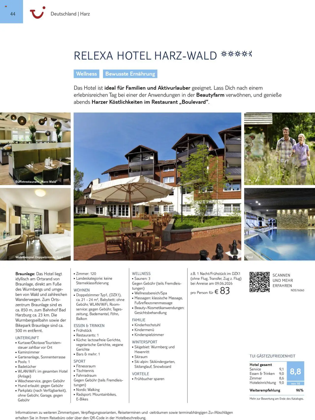 Aida - Urlaub mit eigener Anreise  – gültig ab 01.11.2025 | Seite: 44 | Produkte: Babybett, Walking, Ski, Snowboard