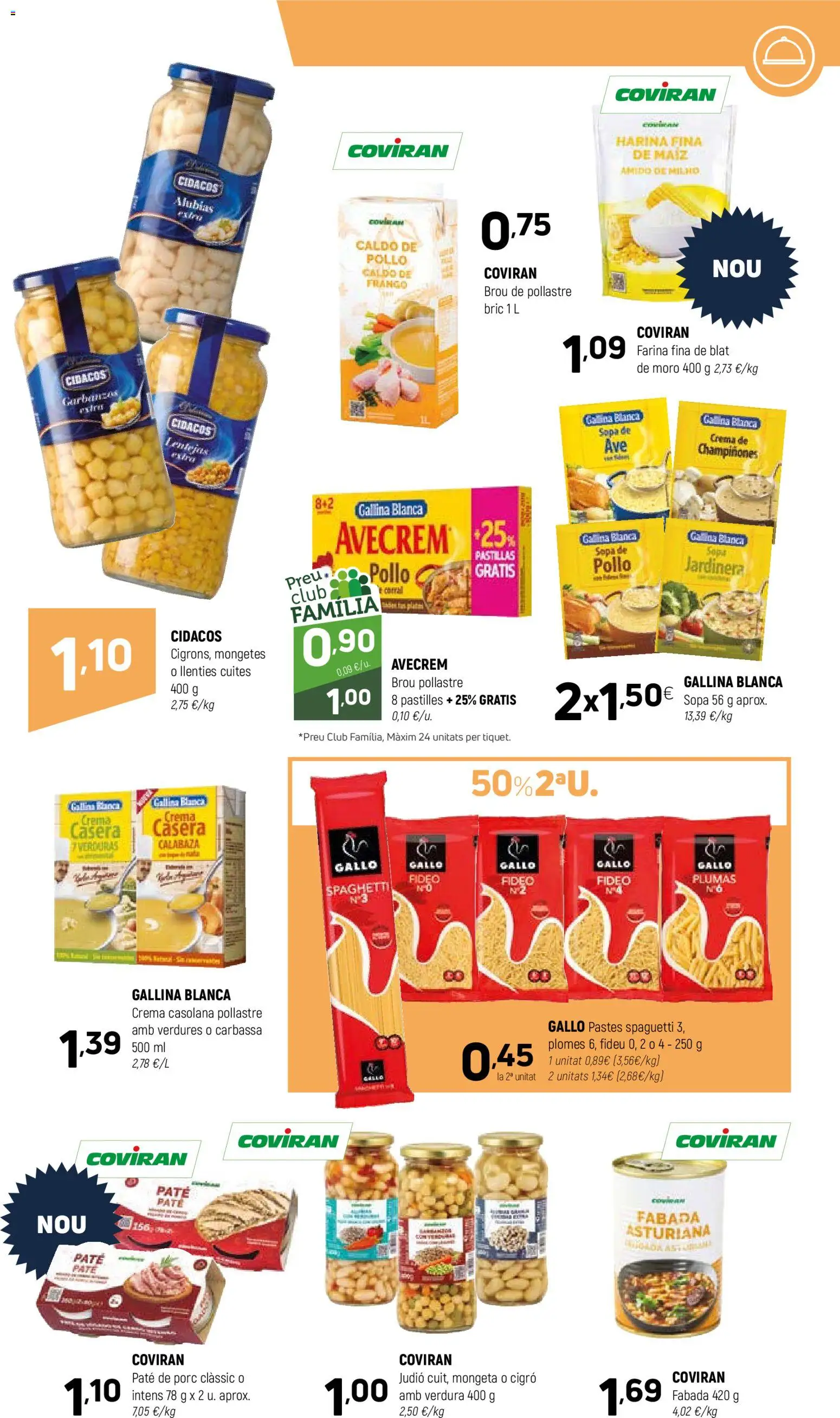 Coviran - Barcelona │ válido desde el 18.11.2025 | Página: 13 | Productos: Πράσινο τσάι, Paté, Crema