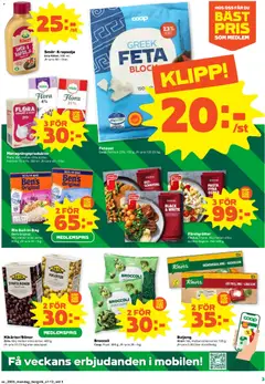 Stora Coop - erbjudanden - Förhandsvisning av reklamblad från butik Stora Coop aktuell från 12.01.2026 | Sida: 3 | Produkter: Svarta bönor, Köttbuljong, Smör, Broccoli