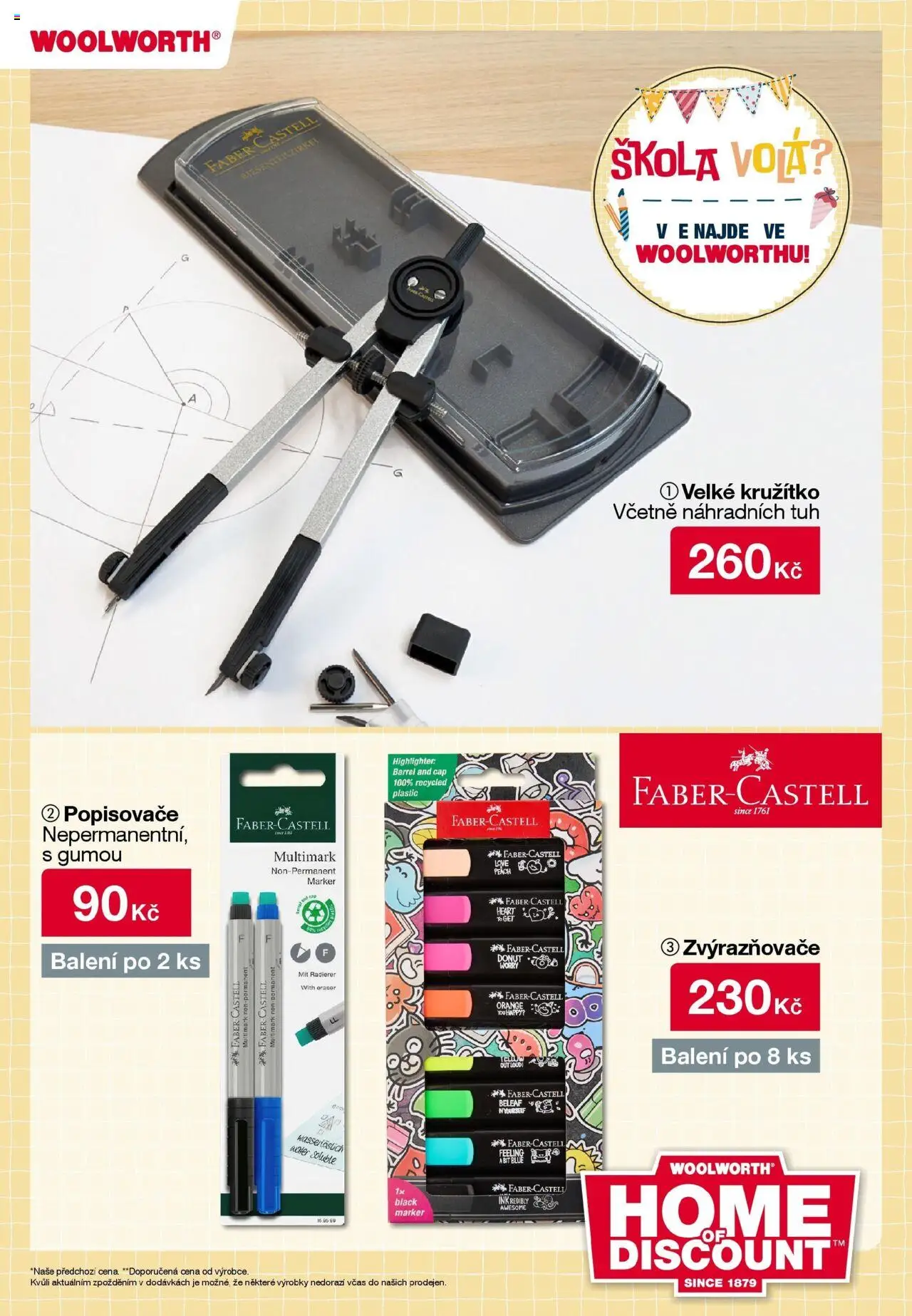 Woolworth leták od 22.08.2025 - akční nabídka | Strana: 17 | Produkty: Kružítko