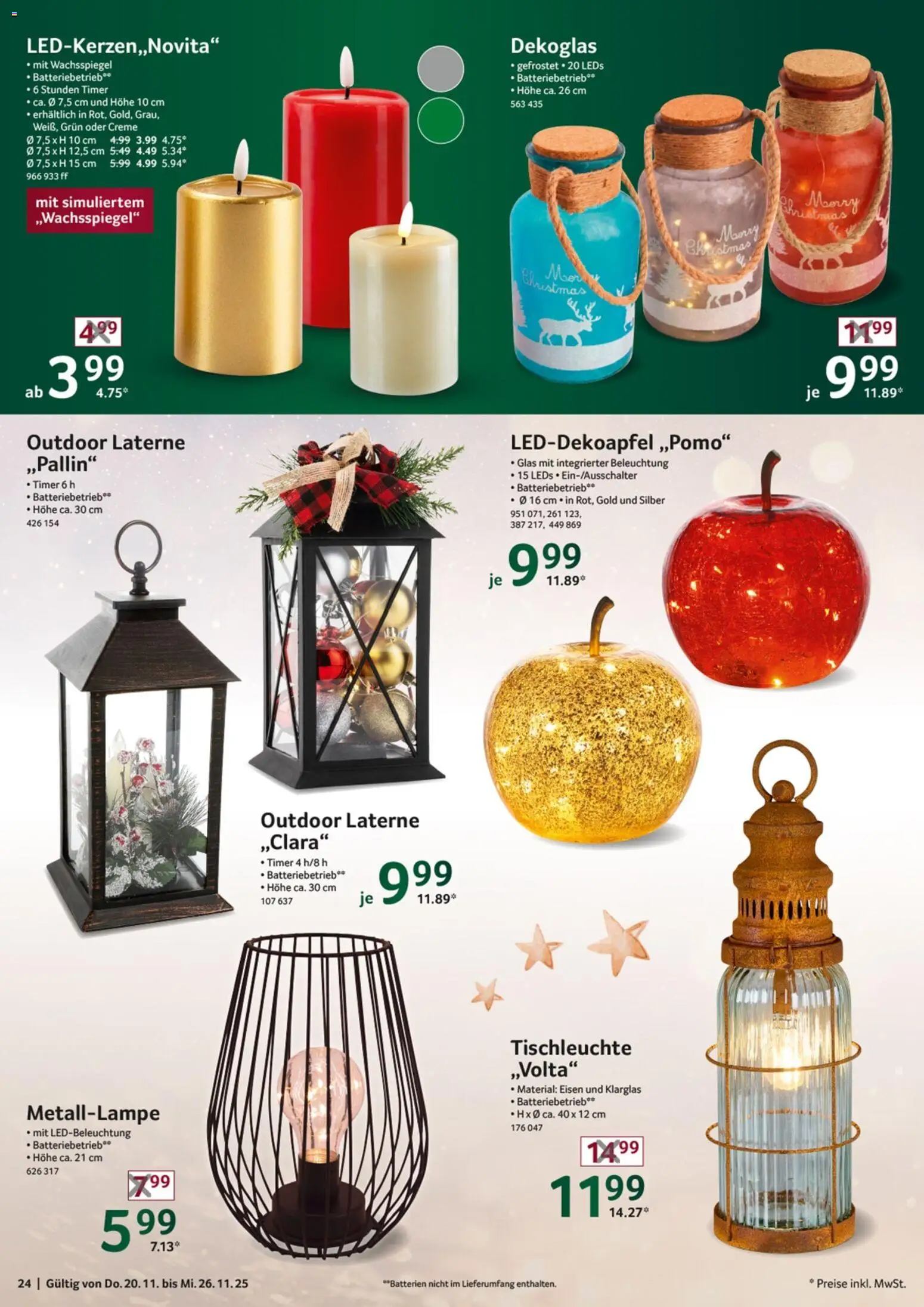 Selgros  Non Food – gültig ab 20.11.2025 | Seite: 24 | Produkte: Batterien, Creme