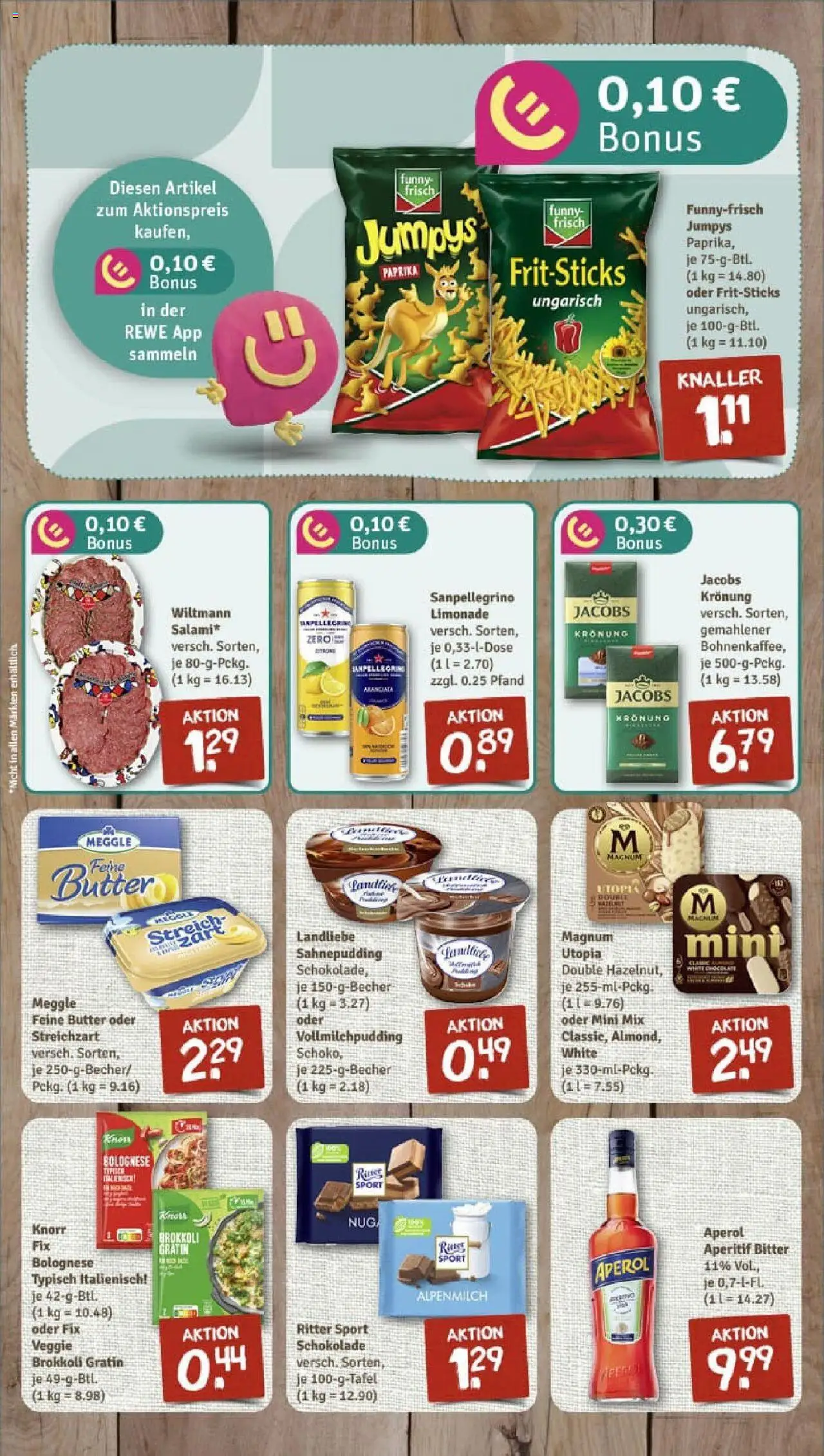 Rewe prospekt Arnbruck	 - gültig ab dem 29.06.2025 | Seite: 6 | Produkte: Knorr fix, Funny frisch, Knorr, Pudding