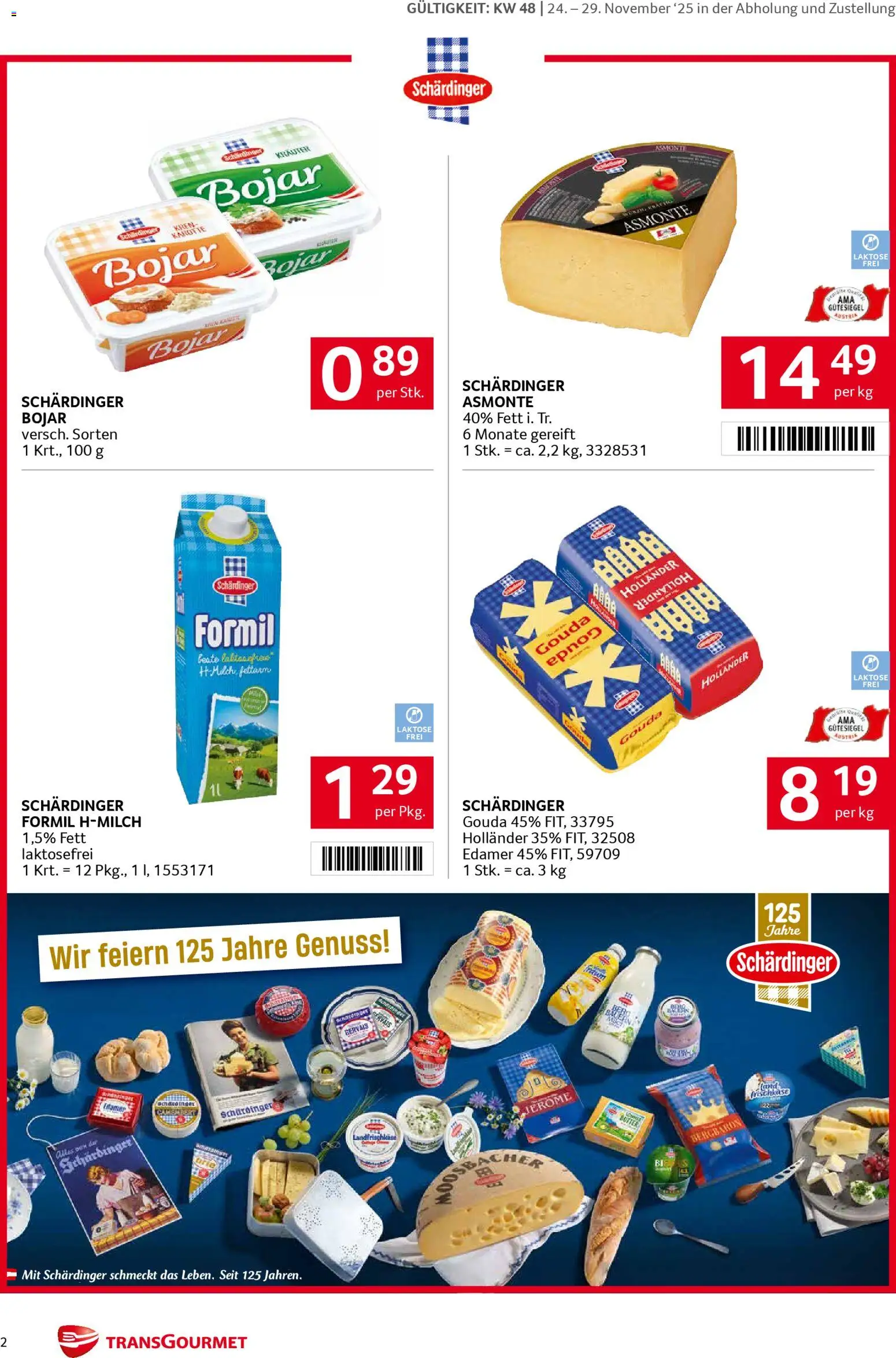 Transgourmet Markenfestwoche gültig ab 24.11.2025 | Seite: 2 | Produkte: Karotte