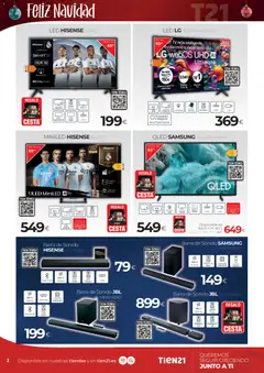 Vista previa Tien 21 folleto válido desde el 01.12.2025 | Página: 2 | Productos: Καλαμάρι, Audio, Cesta