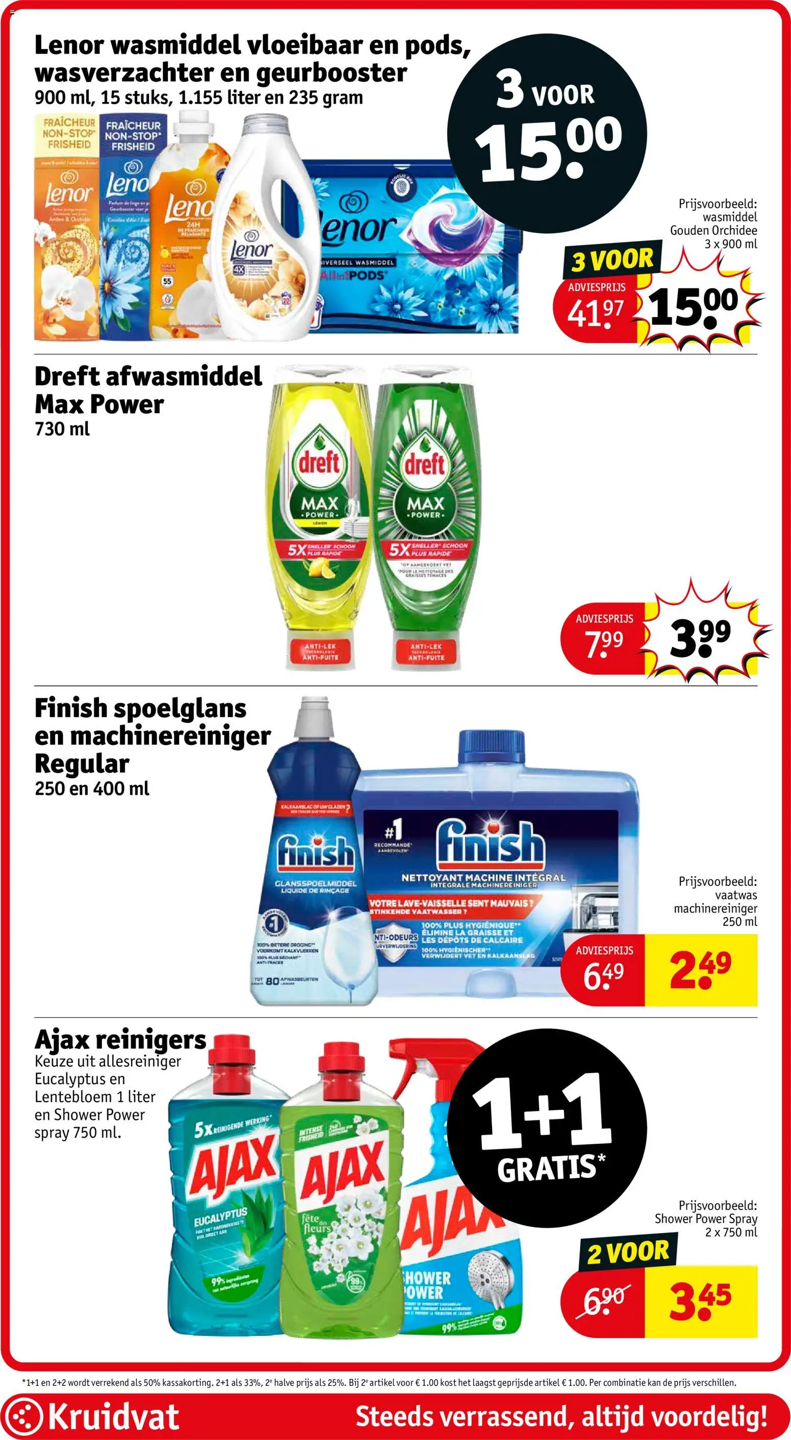 {H1} | Pagina: 101 | Producten: Wasmiddel, Allesreiniger, Afwasmiddel, Vaatwasser