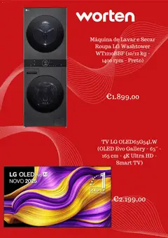 Pré-visualização Worten Promoções válido de 04.12.2025 | Página: 6 | Produtos: Máquina de lavar