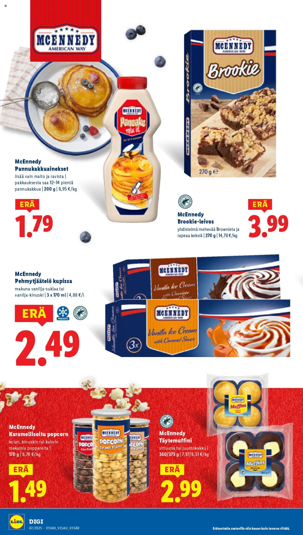 Lidl tarjoukset – voimassa 16.10.2025 alkaen | Sivu: 14 | Tuotteet: Maito