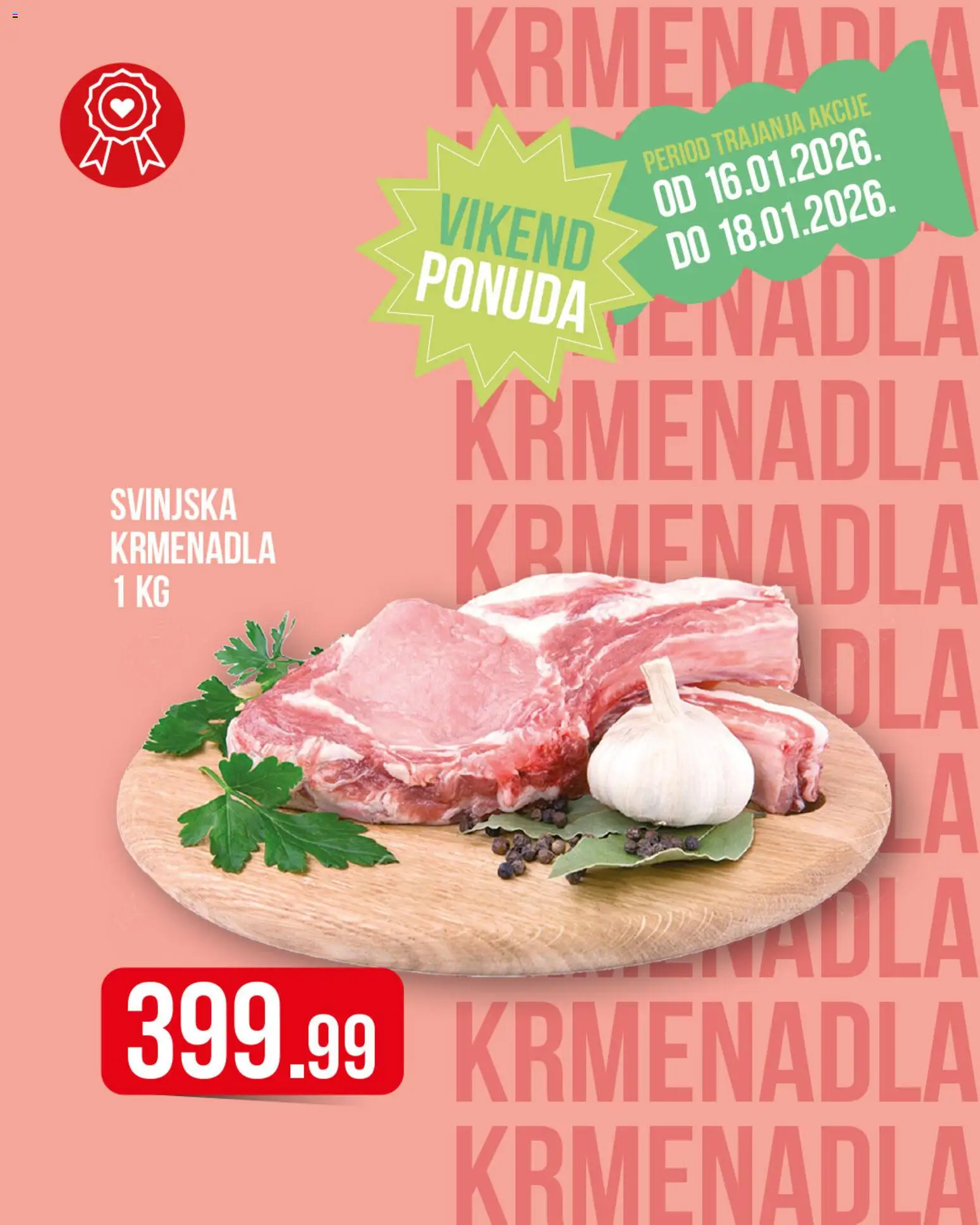 Metalac Proleter katalog - važi od 16.01.2026 | Strana: 1 | Proizvode: Svinjska krmenadla, Krmenadla