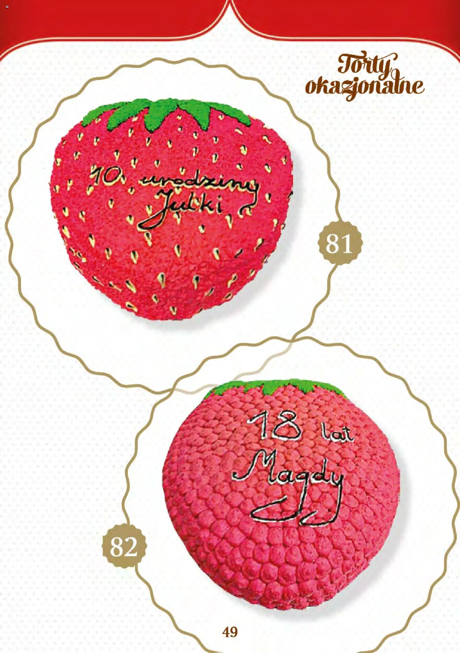 Topaz gazetka - Torty od 27.04.2026 | Strona: 49