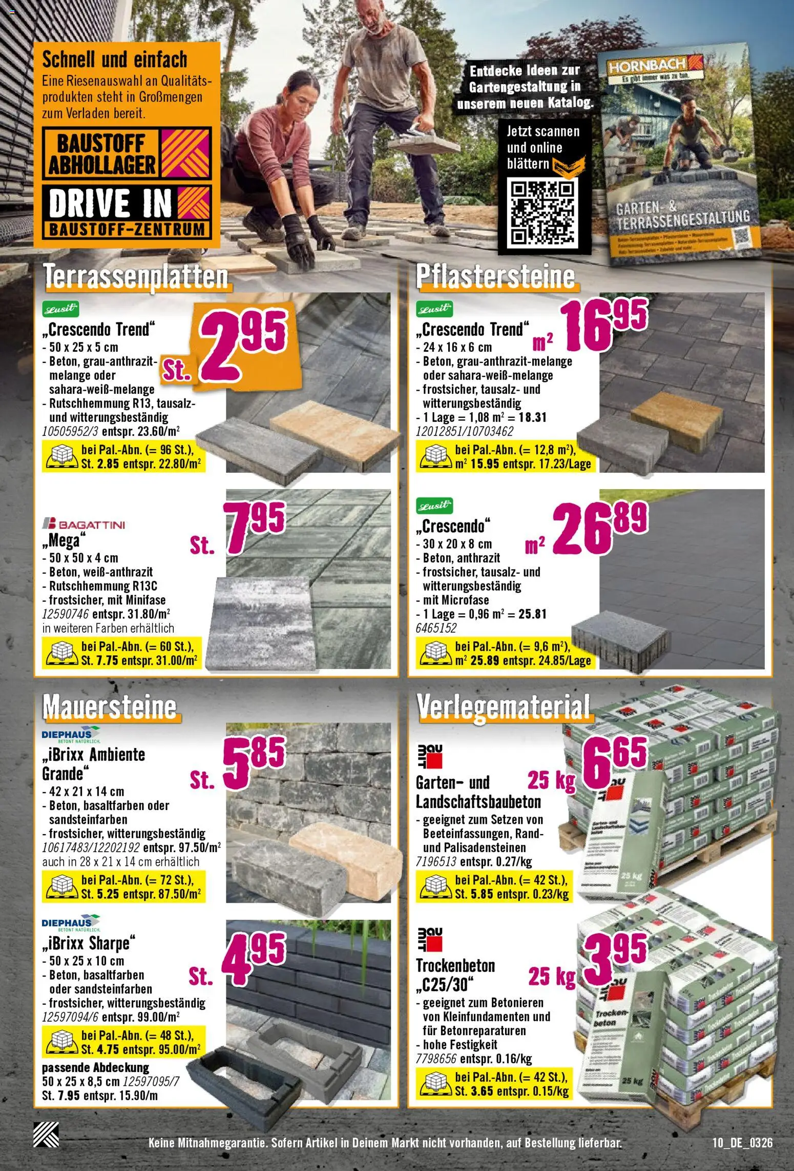 Hornbach Prospekt 	 – gültig ab 12.03.2026 | Seite: 10