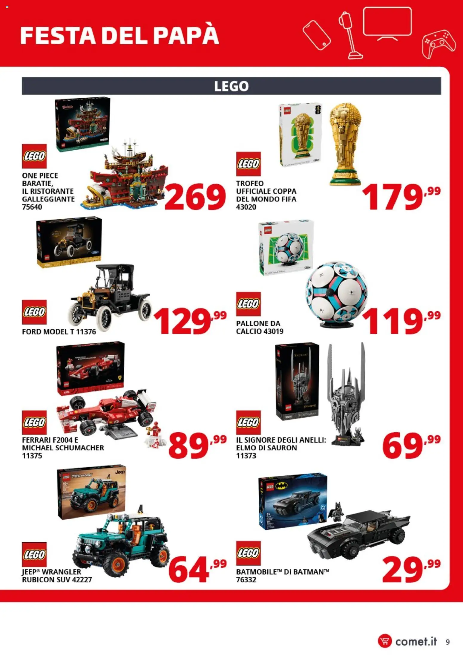 Volantino Comet del 10.03.2026 | Pagina: 9 | Prodotti: Pallone