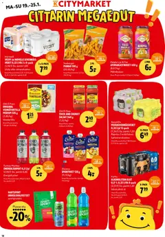 K-Citymarket-mainoslehti voimassa 19.01.2026 alkaen | Sivu: 18 | Tuotteet: Mango, Salsa, Alkoholiton olut, Olut