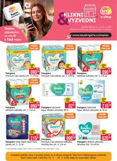 Náhled letáku Pampers Harmonie Aqua vlhčené ubrousky 48 ks, Pampers Harmonie Aqua vlhčené ubrousky 48 ks od 12.03.2026 | Strana: 23