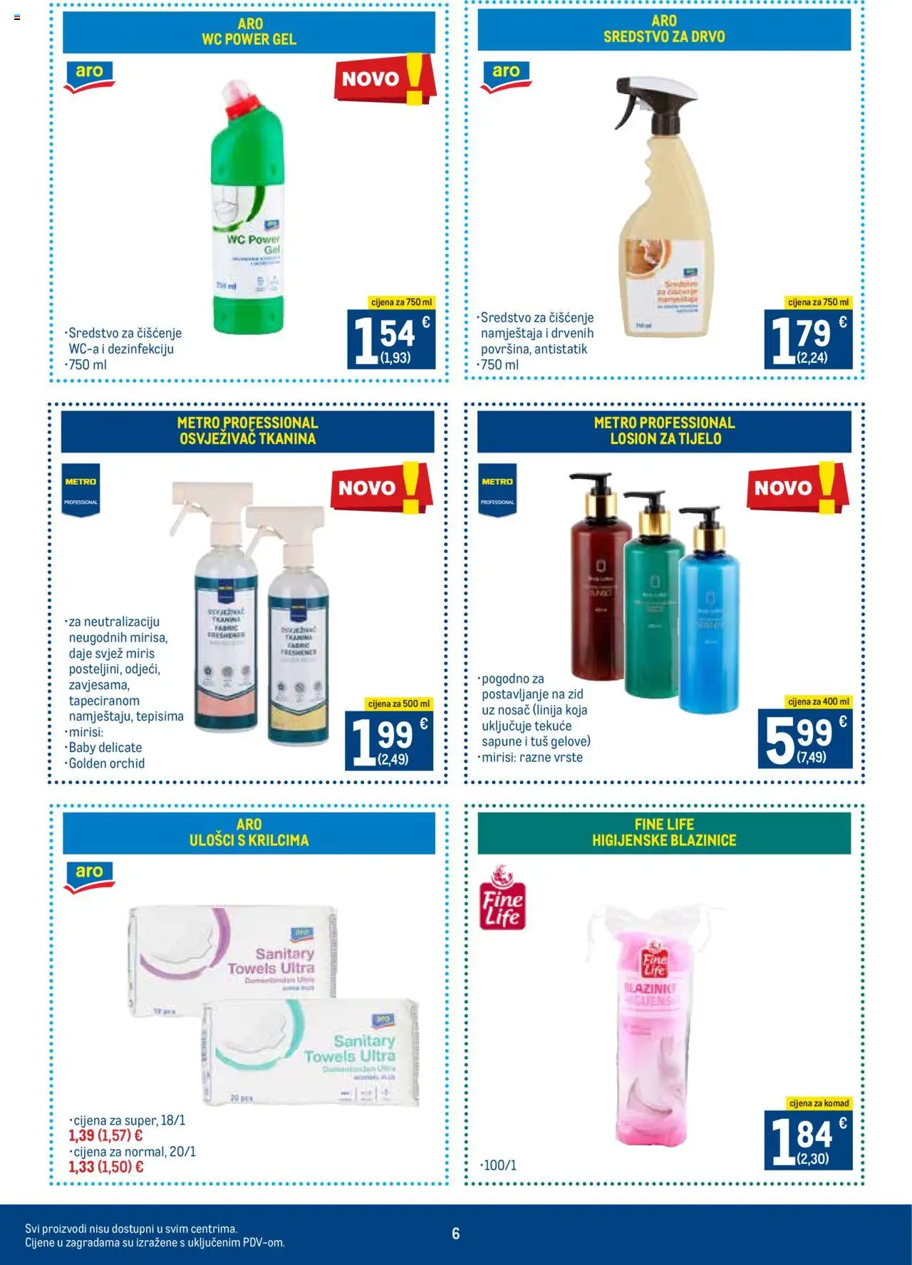 Metro katalog | vrijedi od 16.09.2025 | Stranica: 6 | Proizvodi: Tuš, Miris