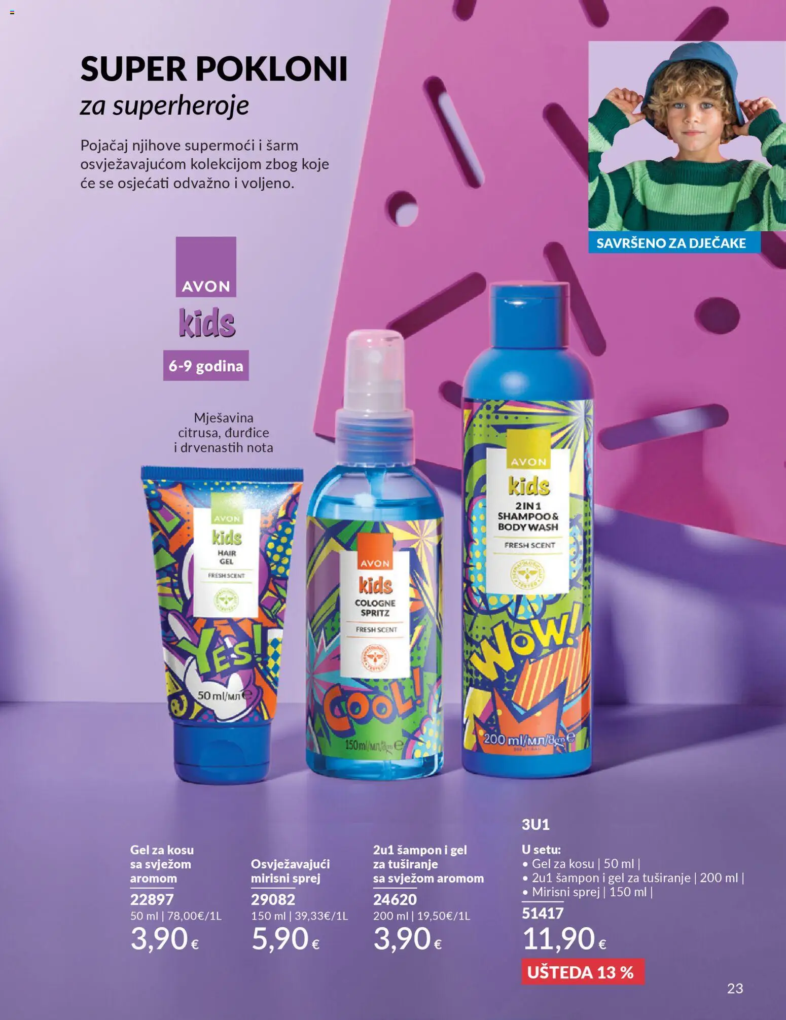 Avon katalog | vrijedi od 28.02.2026 | Stranica: 207 | Proizvodi: Gel za kosu, Šampon, Gel za tuširanje