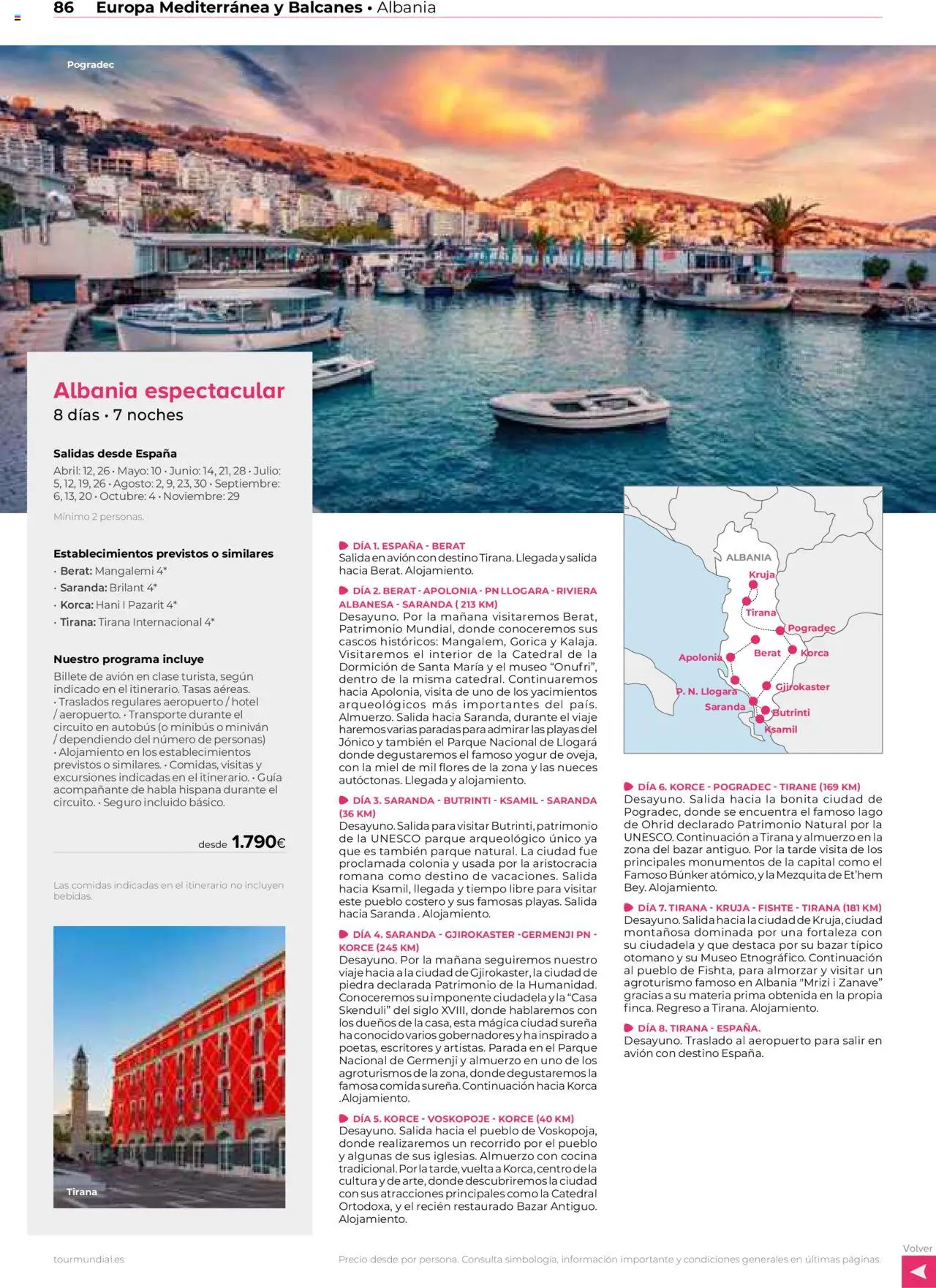 Viajes El Corte Inglés - España e Europa │ válido desde el 17.03.2025 | Página: 86 | Productos: Colonia, Yogur, Cocina