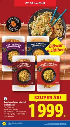 Lidl Akciós újság - amely érvényes a következő dátumtól: 05.02.2026 | Oldal: 62