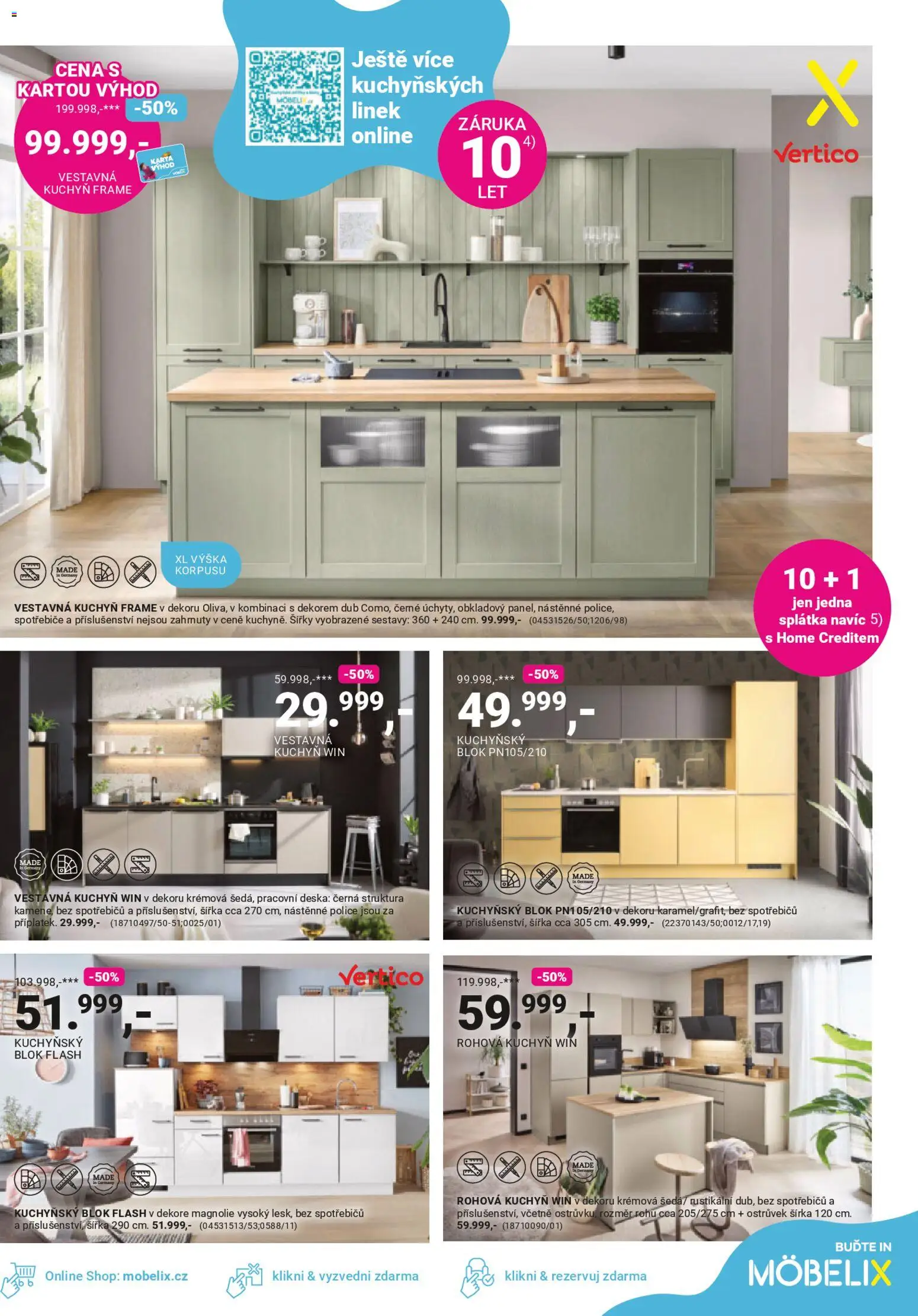 Möbelix leták od 06.04.2026 | Strana: 7 | Produkty: Blok, Police, Pracovní deska