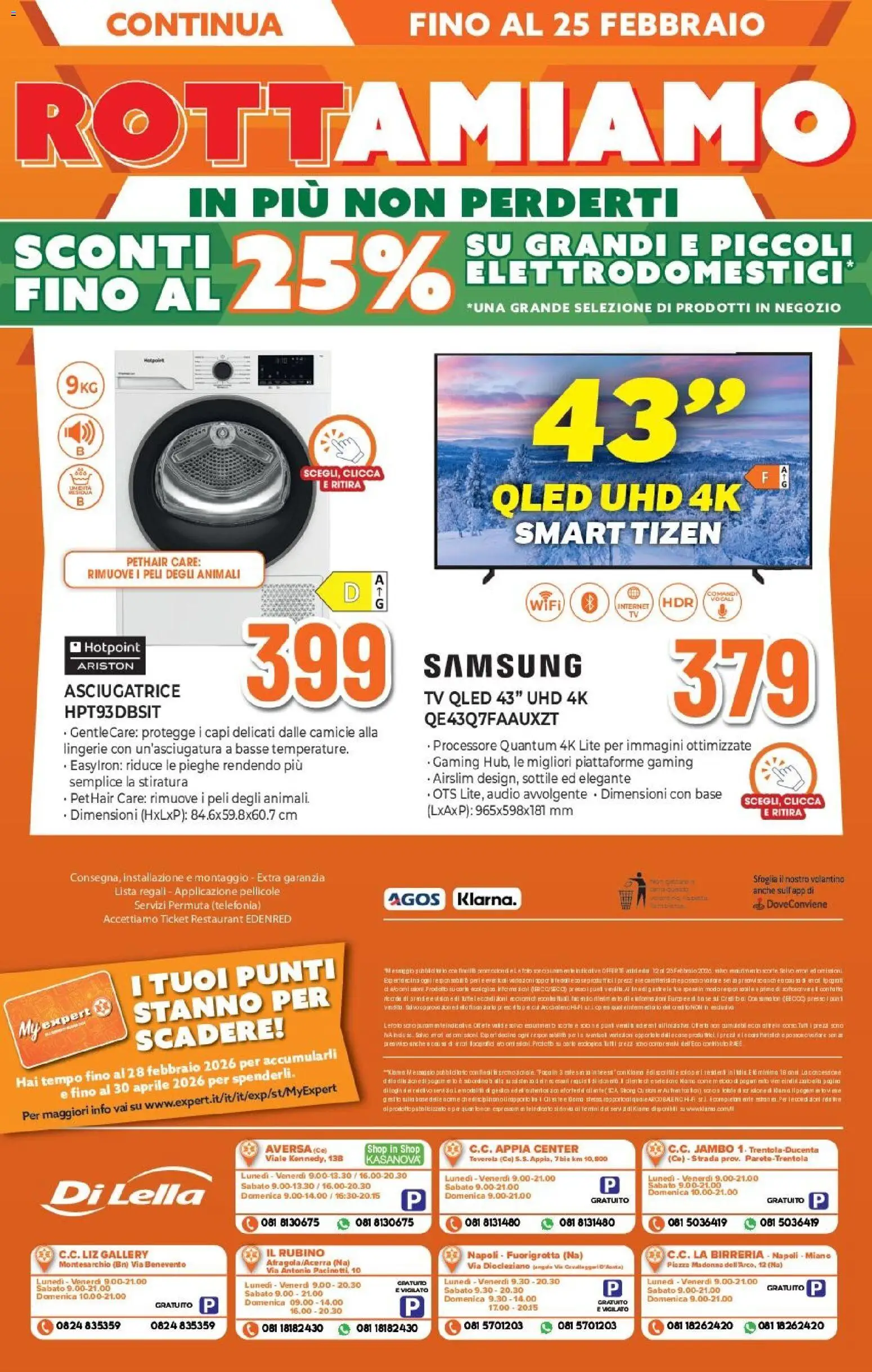Volantino Expert del 12.02.2026 | Pagina: 23 | Prodotti: Tè, TV, Audio, Samsung