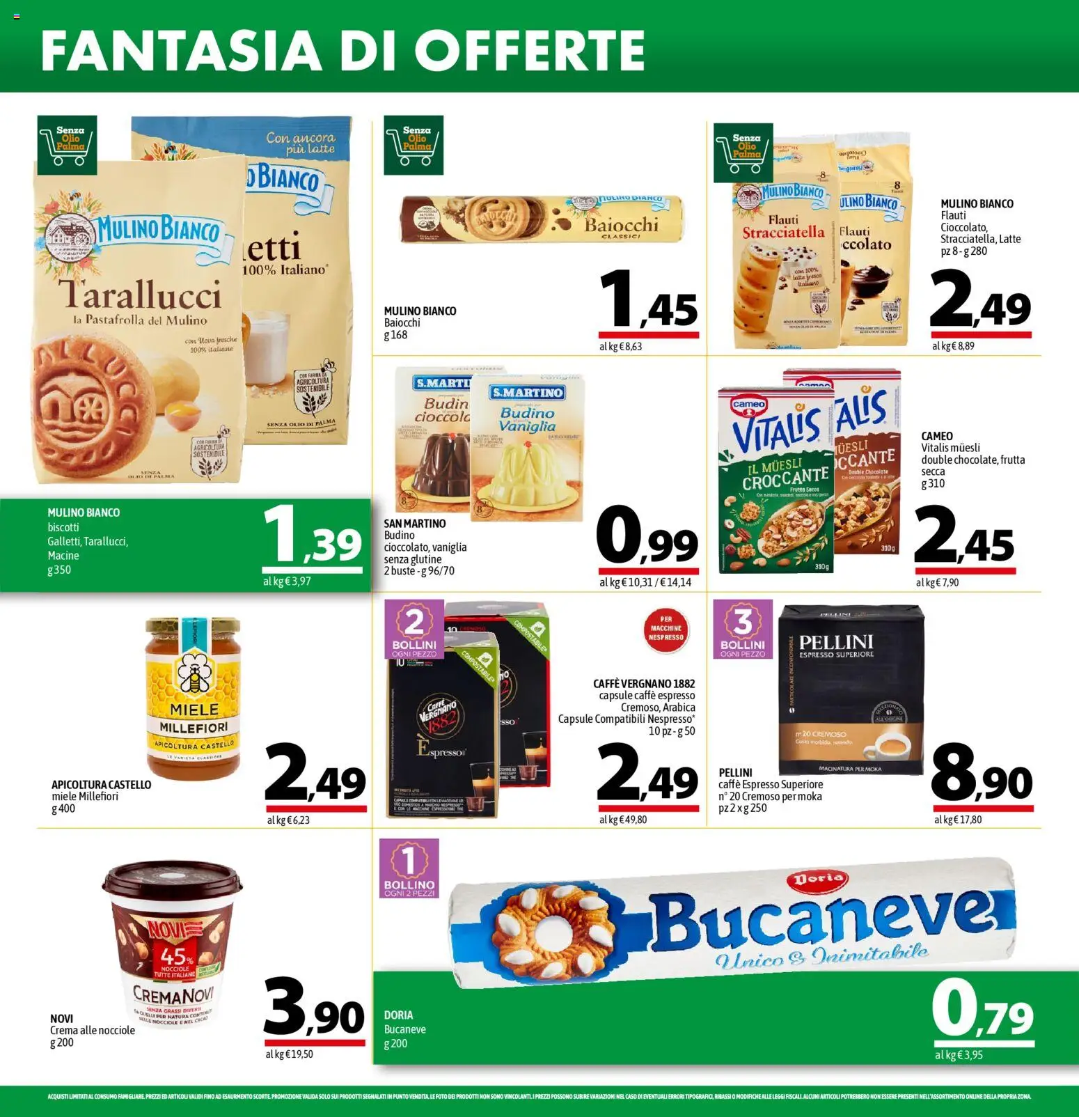 Volantino A&O del 27.11.2025 | Pagina: 12 | Prodotti: Caffè, Latte, Olio, Stracciatella