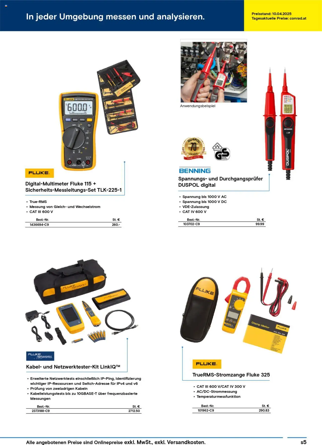 Conrad Katalog ungeplanter Bedarf gültig ab 15.05.2025 | Seite: 5 | Produkte: Kabel