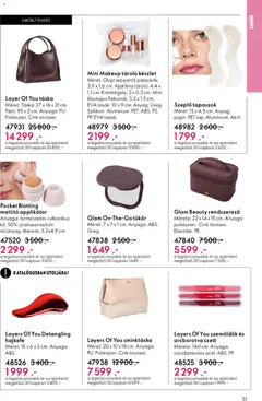 Katalógus Oriflame 2026/06 - amely érvényes a következő dátumtól: 15.04.2026 | Oldal: 51
