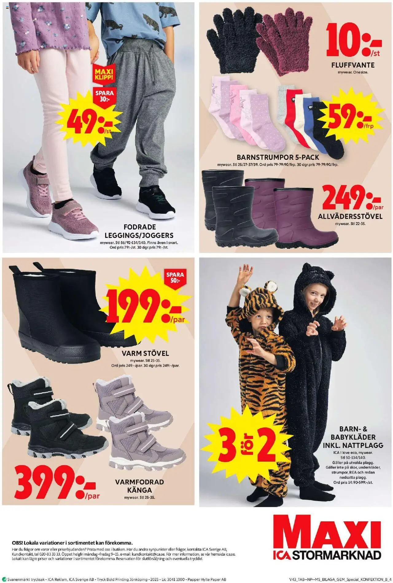 ICA Maxi reklamblad aktuell från 20.10.2025 | Sida: 22