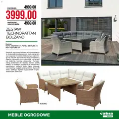Pogląd oferty "Abra meble gazetka" - ważna od 24.04.2026 | Strona: 15 | Produkty: Sofa, Fotel, Stół, Meble ogrodowe