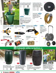 Náhled letáku Bauhaus katalog Zahradní centrum od 06.03.2026 | Strana: 8 | Produkty: Čerpadlo do sudu, Hadice, Ponorné čerpadlo, Květináč