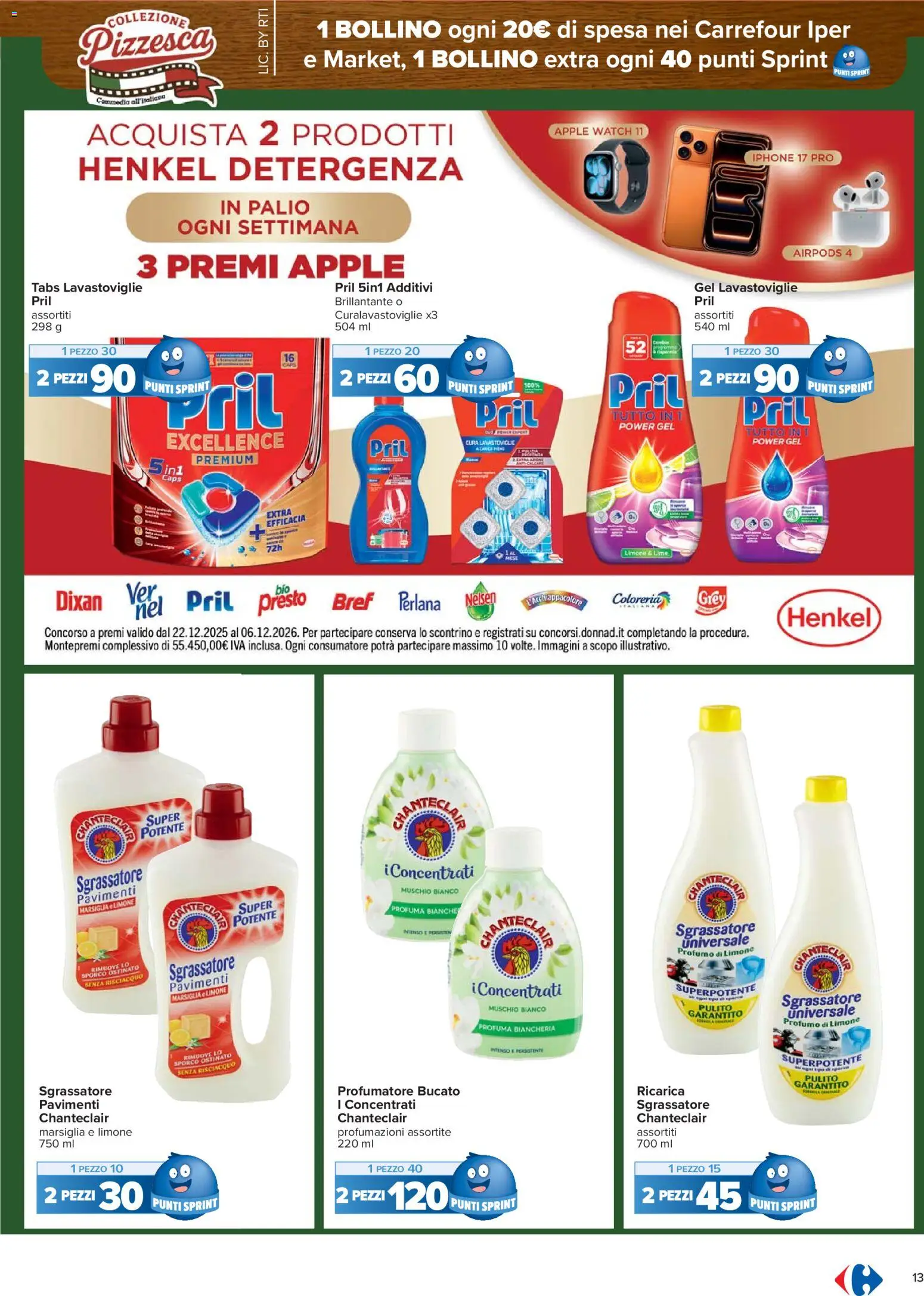 Volantino Carrefour del 27.01.2026 | Pagina: 13 | Prodotti: Iphone, Limone, Lavastoviglie, Profumo