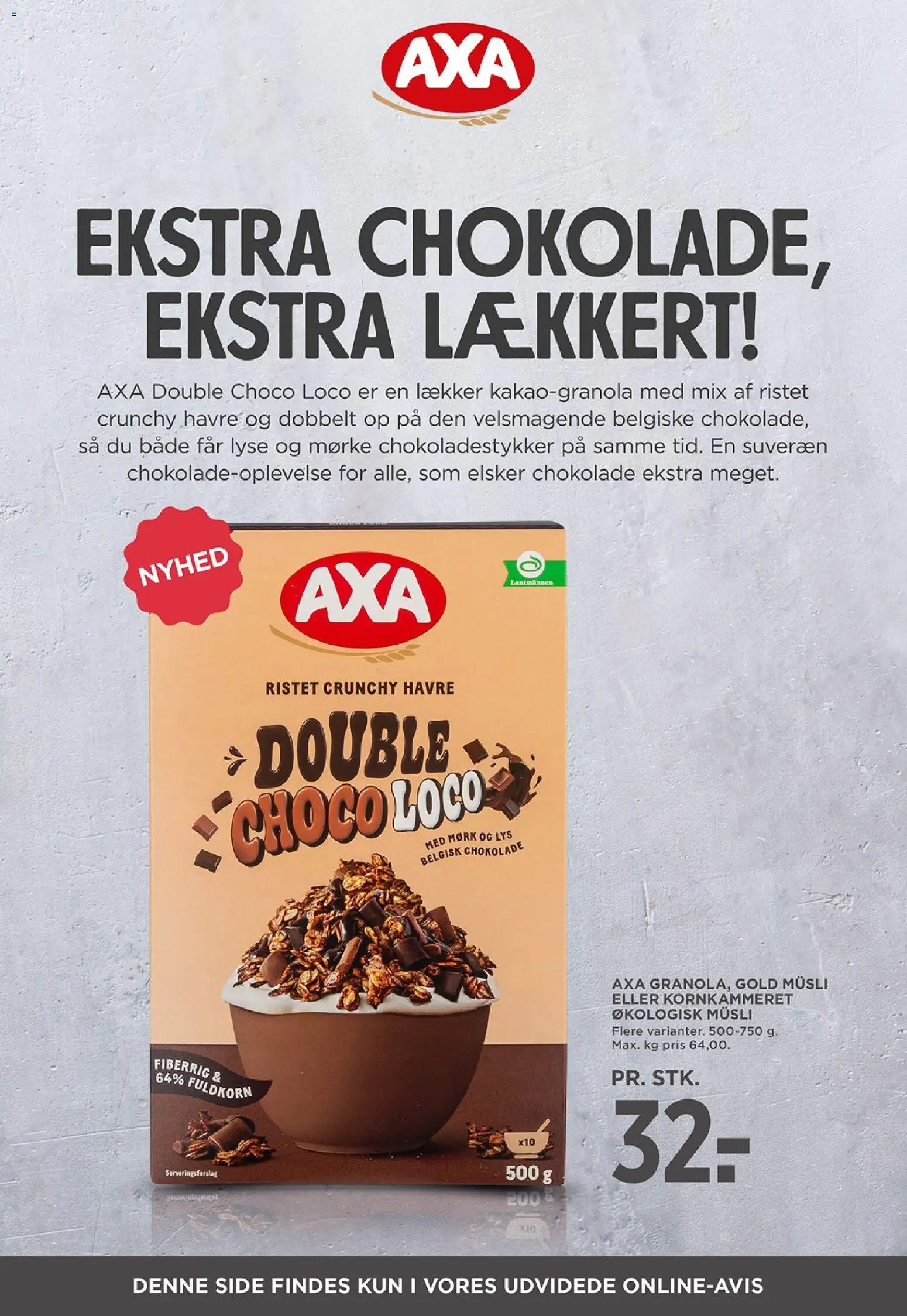 Meny tilbudsavis – gyldig fra 17.04.2026 | Side: 39 | Produkter: Chokolade, Müsli, Søm