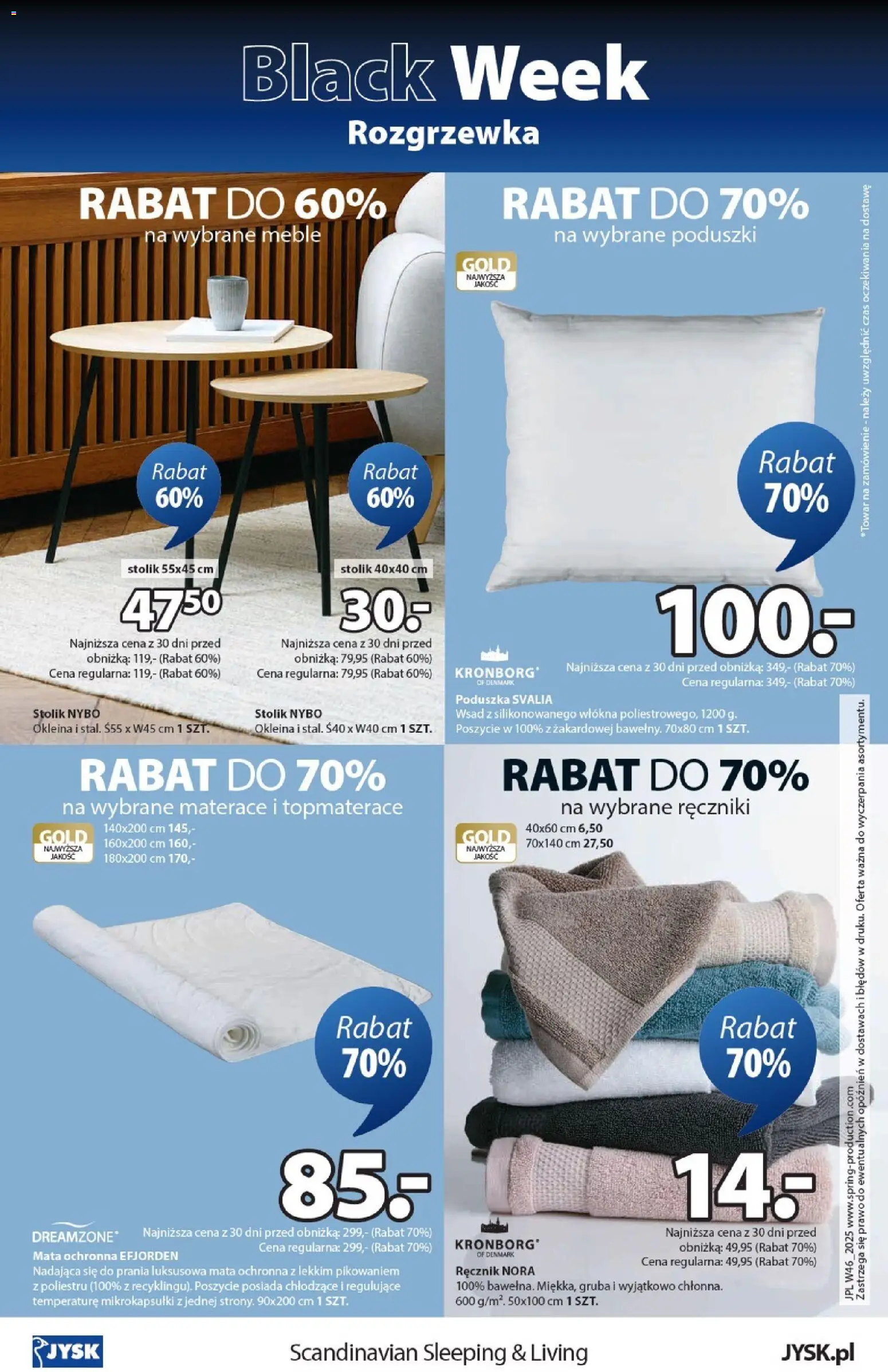 JYSK Black Friday od 12.11.2025 | Strona: 24 | Produkty: Poduszka