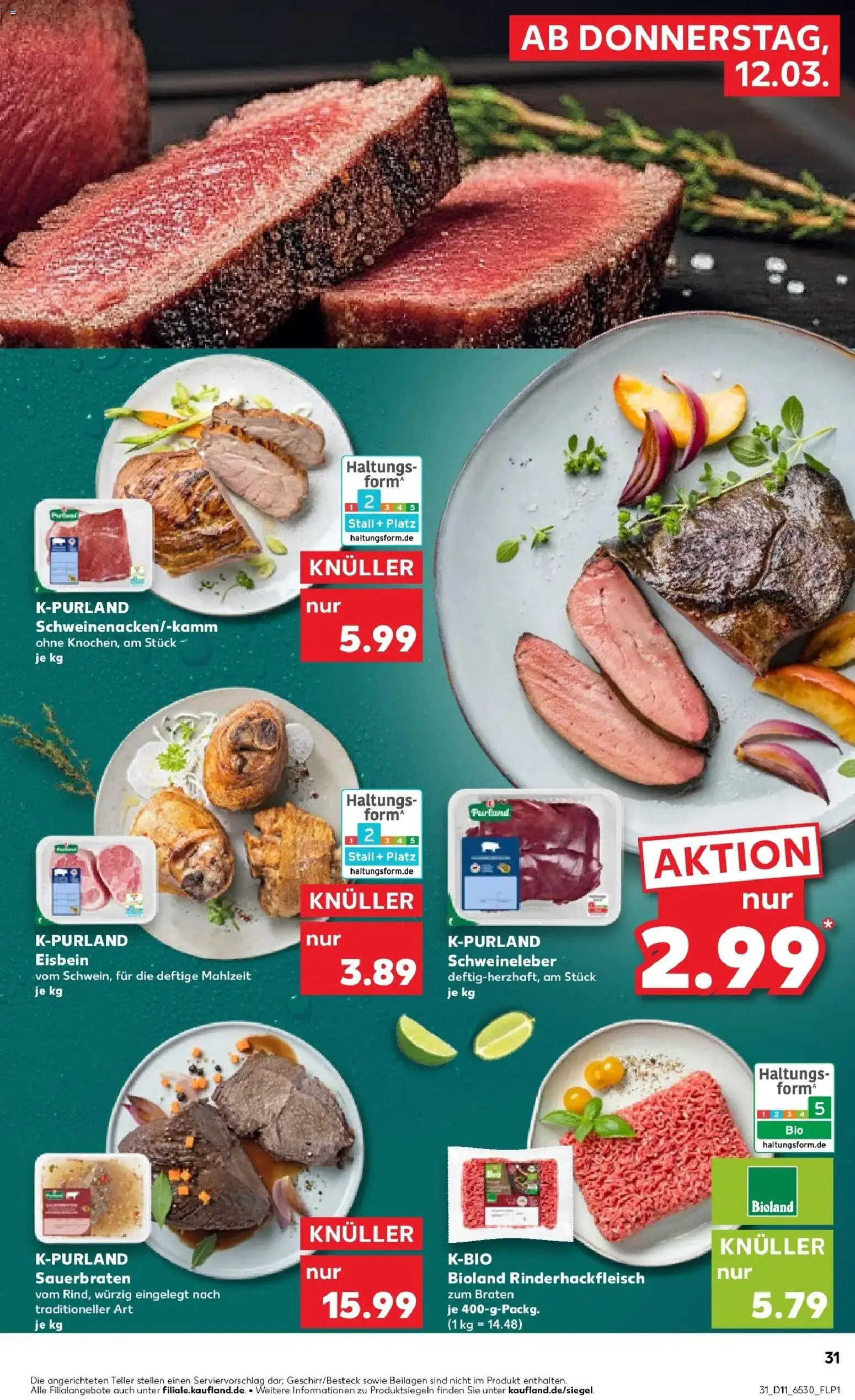 Kaufland Prospekt Görlitz	 – gültig ab 12.03.2026 | Seite: 31