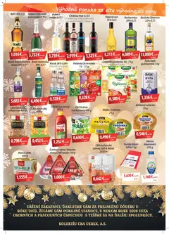CBA Verex leták platný od 01.12.2025 | Strana: 3 | Produkty: Becherovka, Ryža, Vodka, Omáčka