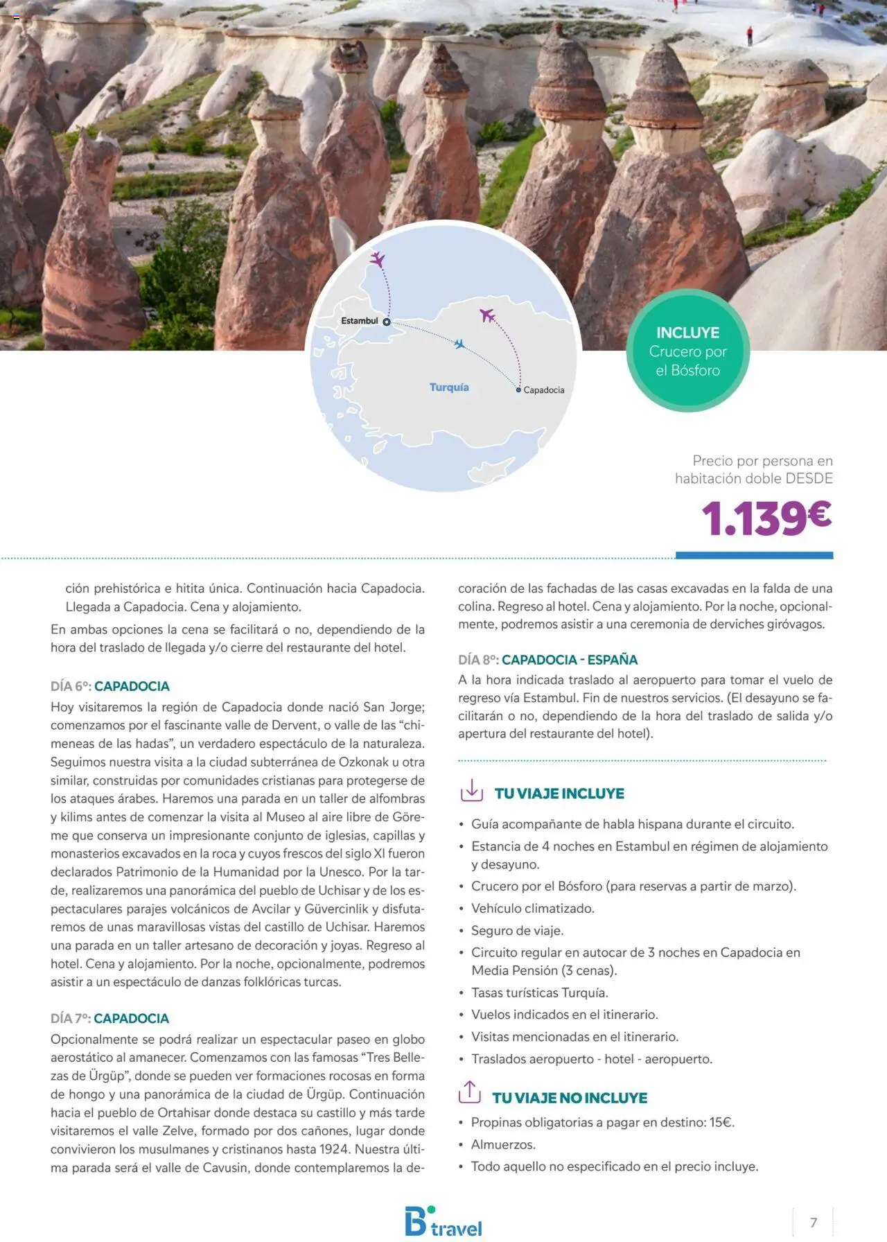B the travel brand Turquía │ válido desde el 09.05.2024 | Página: 7