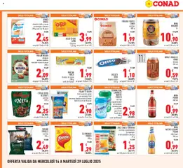 Volantino Conad del 16.07.2025 | Pagina: 20 | Prodotti: Cioccolato, Patatine, Limone, Frollini