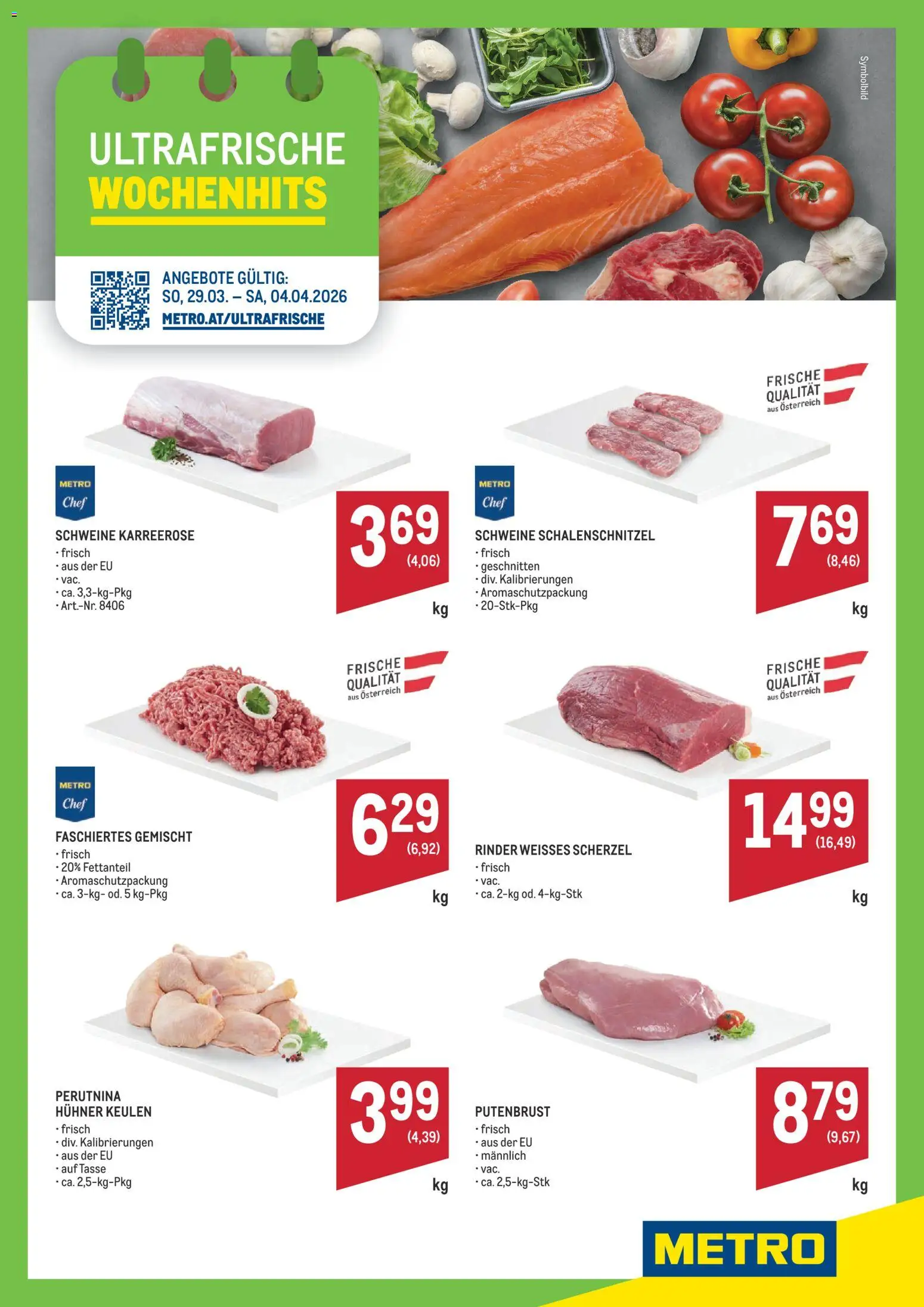 Metro Angebote Wochenhits gültig ab 29.03.2026 | Seite: 1