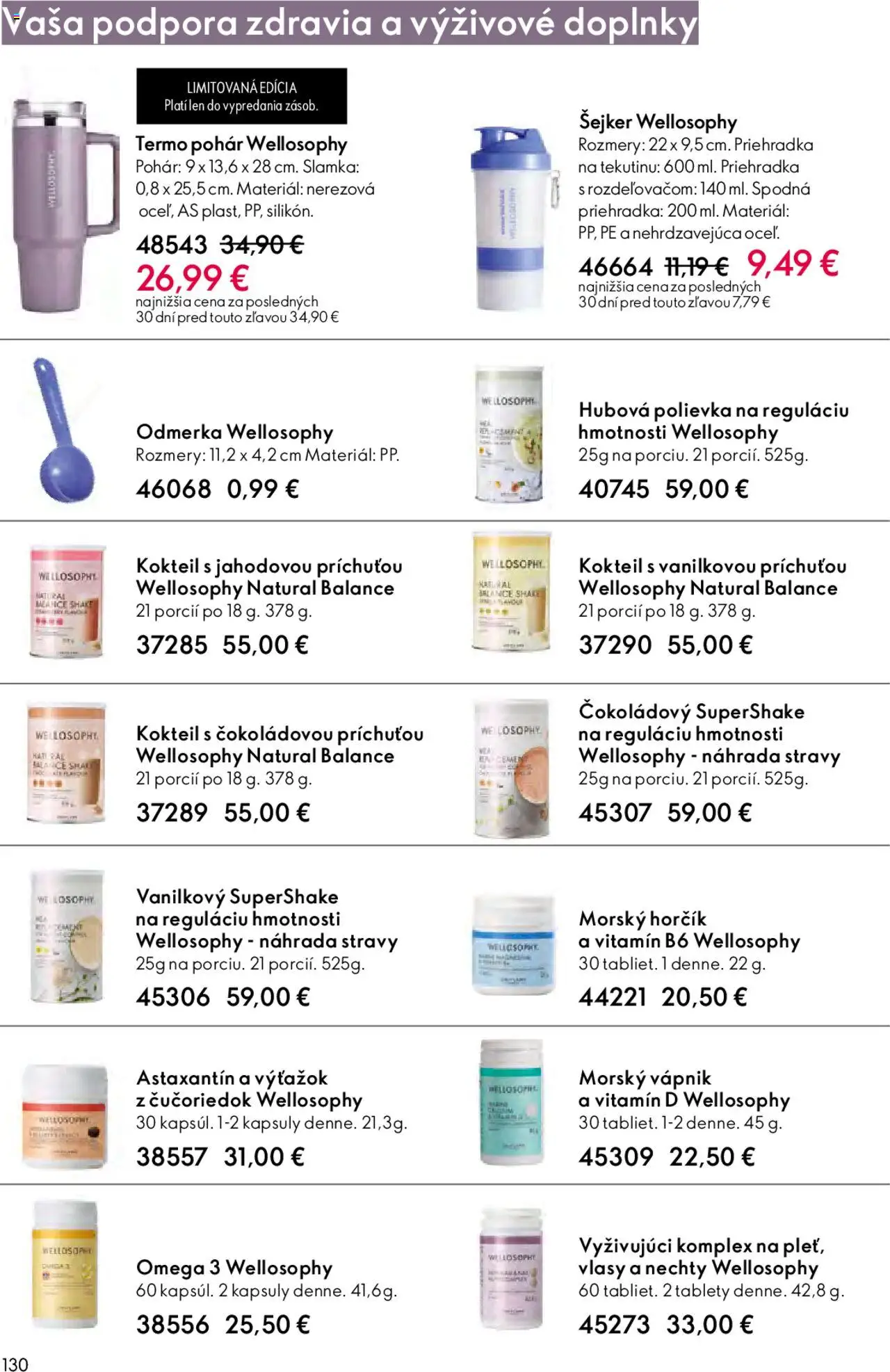 Nové Oriflame akcie – leták je platný od 12.11.2025 | Strana: 130