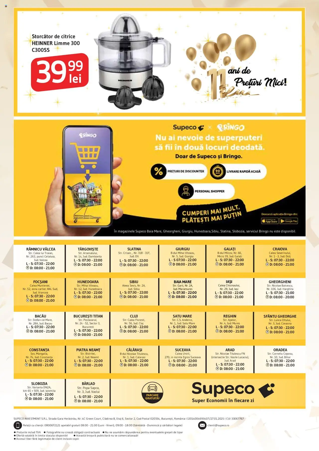Noul catalog Supeco – valabil de la 04.09.2025 | Pagină: 21 | Produse: Storcător, Mici
