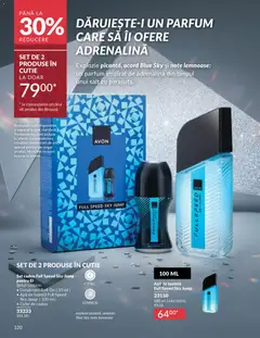 Ofertele Avon valabile de la 01.12.2025 | Pagină: 120 | Produse: Toaletă, Apă de toaletă, Deodorant, Apă