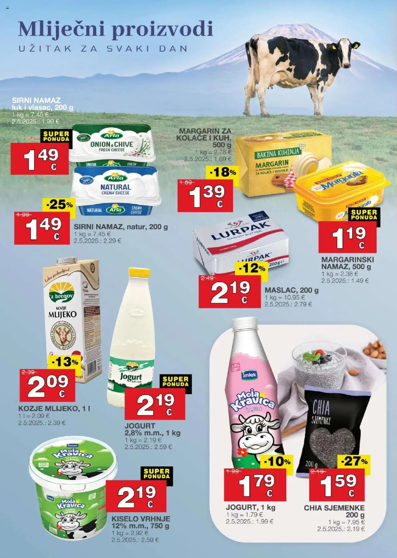 Stanić Diskont katalog | vrijedi od 18.09.2025 | Stranica: 6 | Proizvodi: Luk, Sjemenke, Kuhinja, Namaz