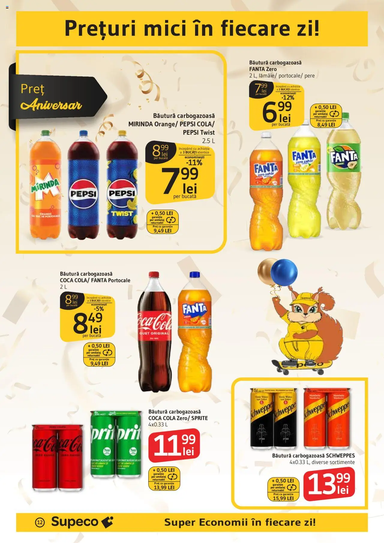 Noul catalog Supeco – valabil de la 04.09.2025 | Pagină: 12 | Produse: Mici, Amerikan servis, Portocale, Zahăr