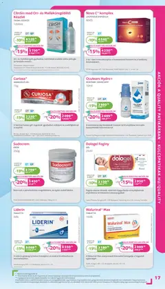Kulcs Patika Akciós újság - amely érvényes a következő dátumtól: 01.12.2025 | Oldal: 17
