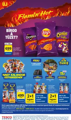 Tesco akciós ujság - amely érvényes a következő dátumtól: 28.08.2025 | Oldal: 22