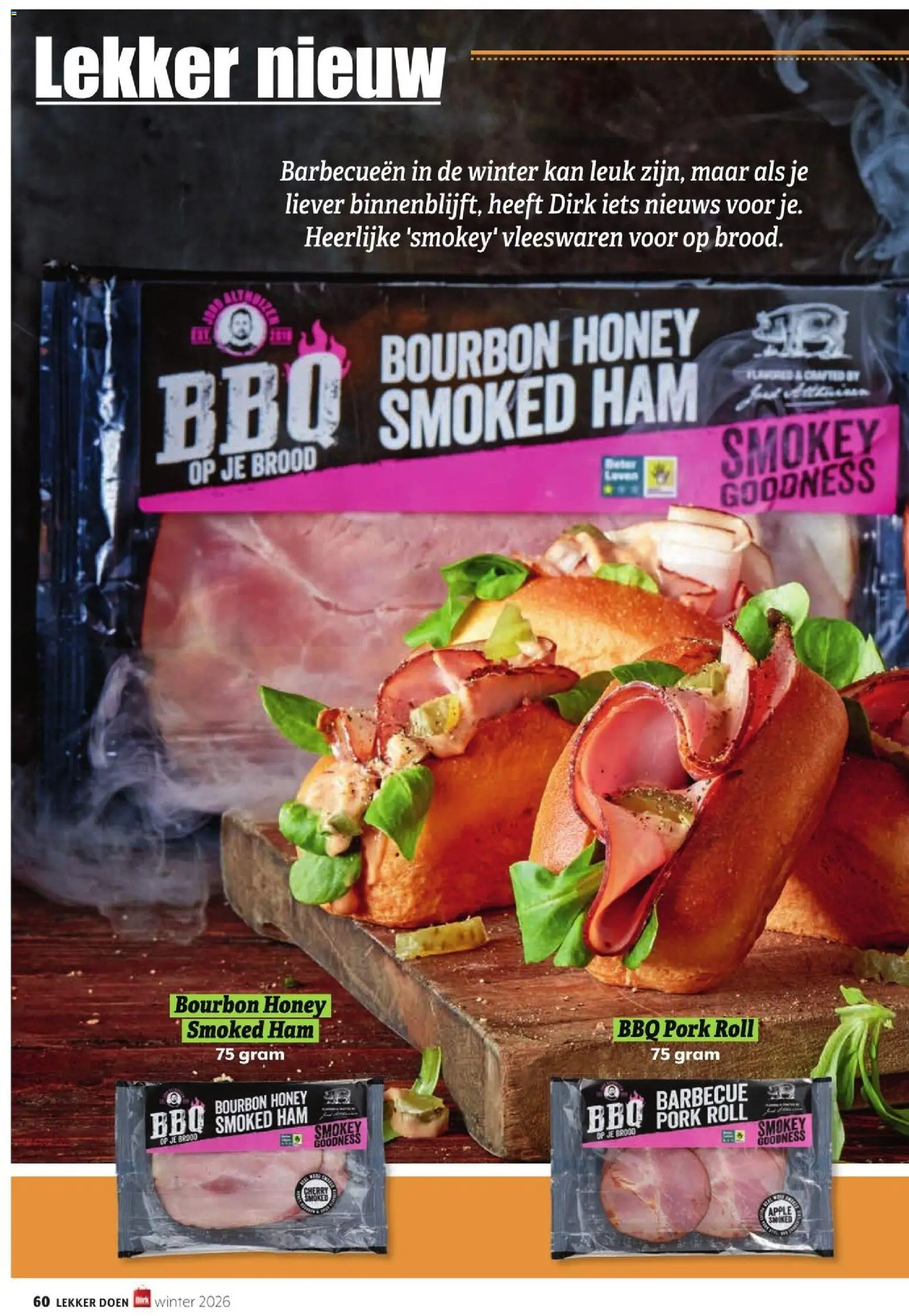 {H1} | Pagina: 60 | Producten: Brood, Ham, Bourbon, Kan