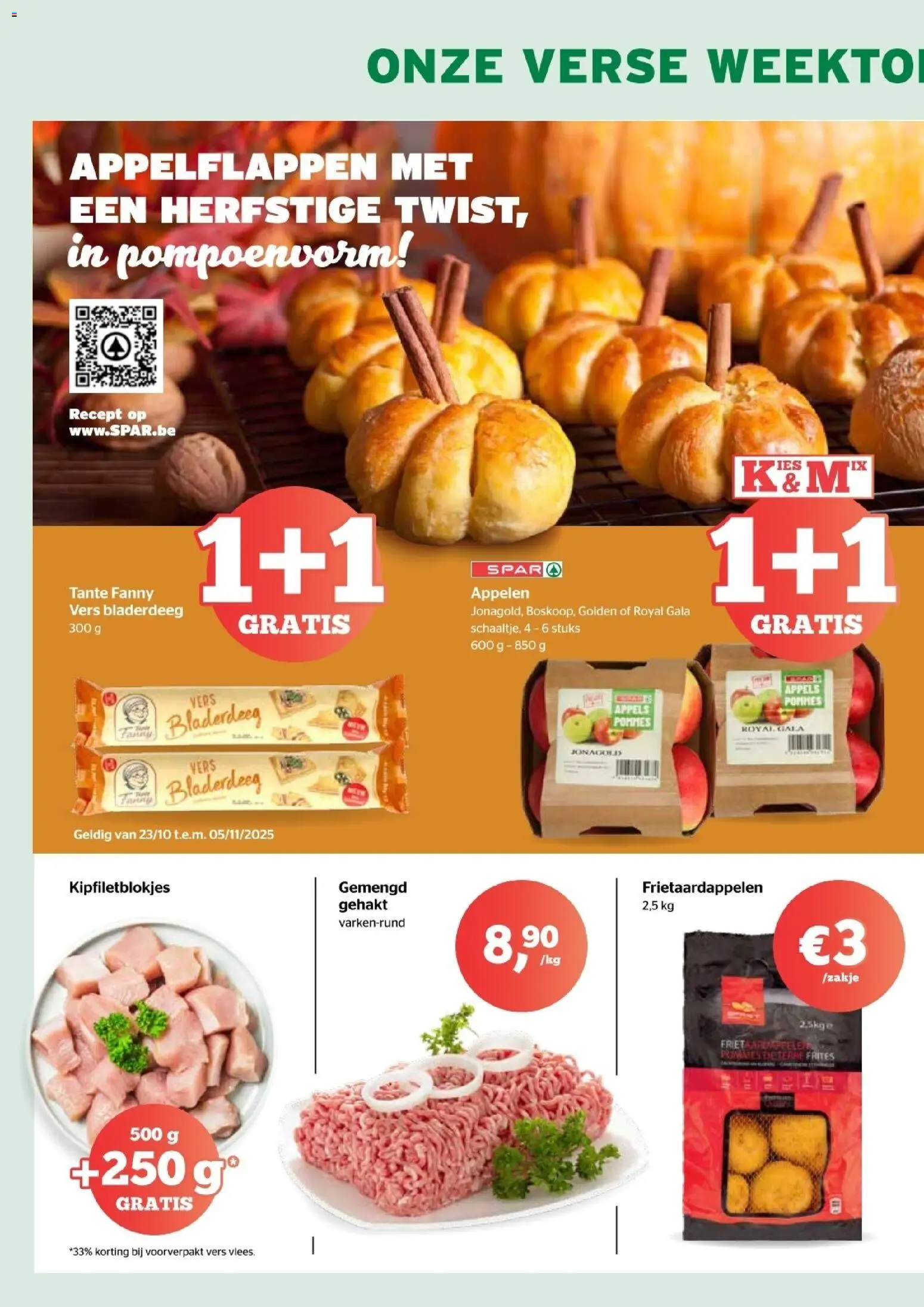 {H1} | Pagina: 2 | Producten: Gehakt, Appels, Appelen