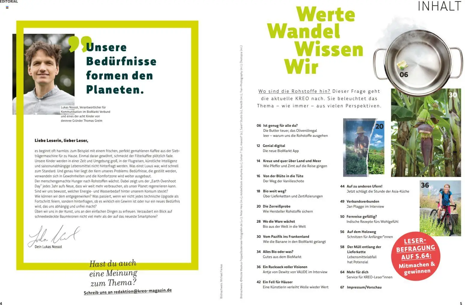 Denns BioMarkt  KREO Magazin gültig ab 16.01.2026 | Seite: 3 | Produkte: Pfeffer, Smartphone, Libacomb, Kaffee