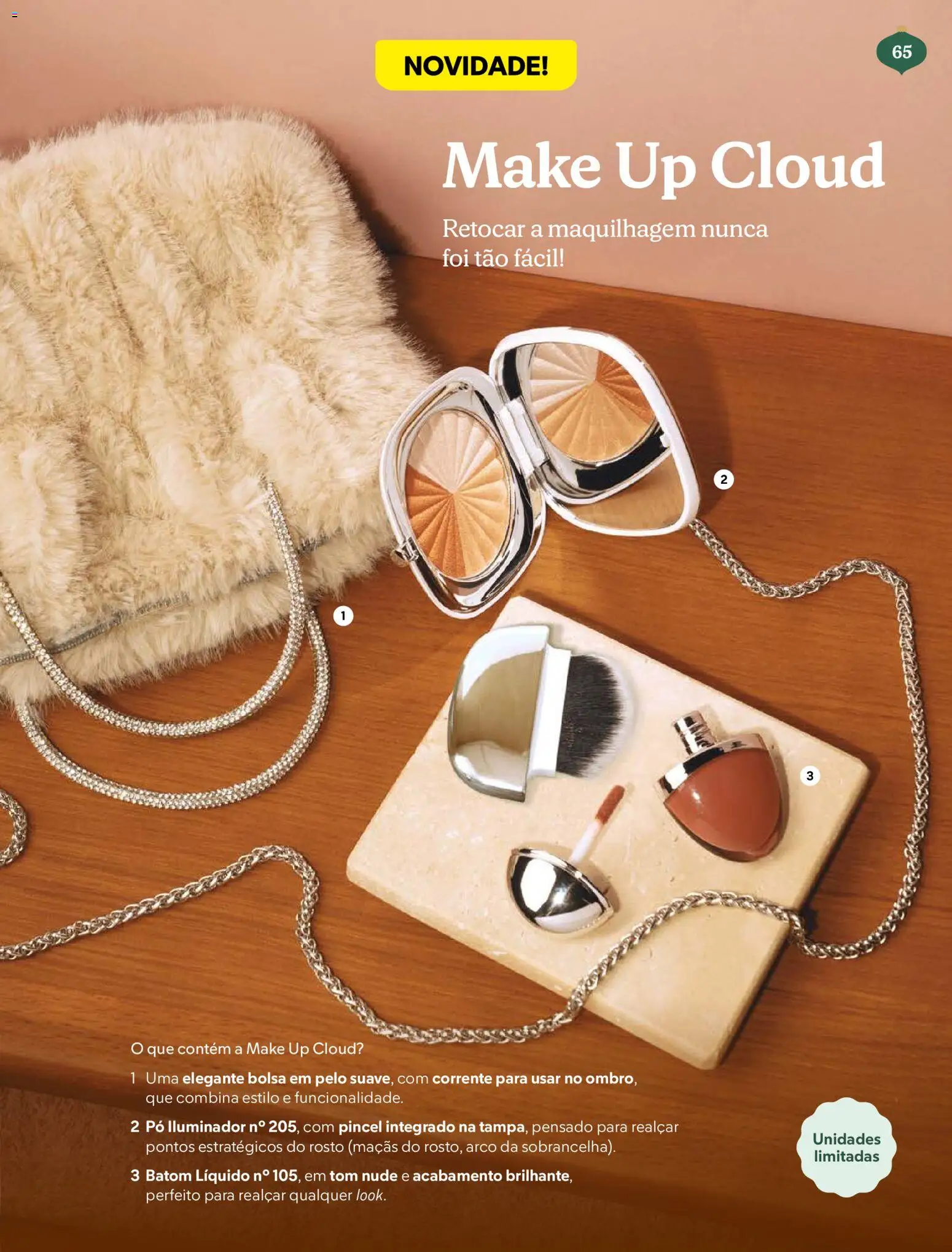 Mercadona folheto │ válido de 02.12.2025 | Página: 65 | Produtos: Pó, Pincel, Batom, Maçãs