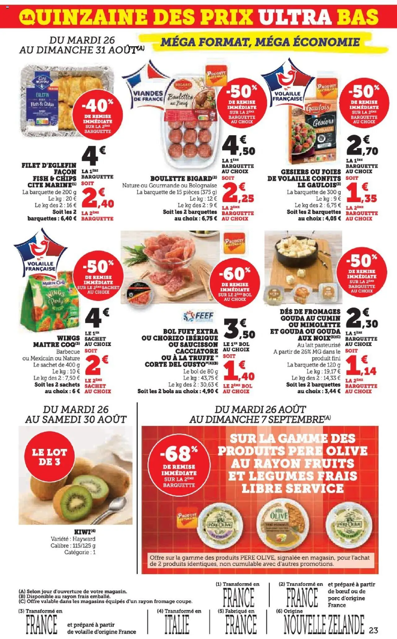  | Page: 23 | Produits: Olive, Barbecue, Bol, Porc