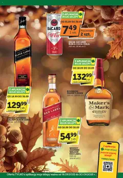 ABC Gazetka - Katalog alkoholowy od 18.09.2025 | Strona: 7 | Produkty: Bourbon, Black Label, Rum, Whisky